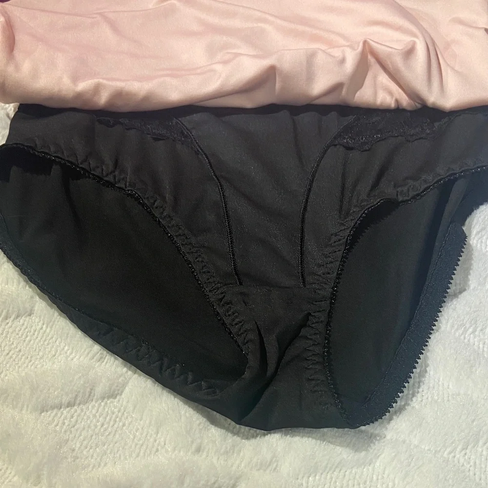 Lace Trimmed Women's Panties - Tan